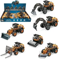 Pojazdy budowlane metal ze �wiat�em i d�wi�kiem Trifox