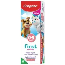 Colgate Kids 0-5 First Smiles Pasta do zbw dla dzieci - smak truskawkowy 50 ml