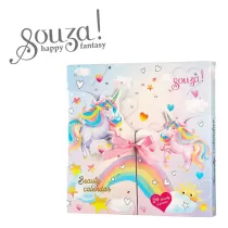 Kalendarz adwentowy kosmetyki do makijau dla dzieci Souza!