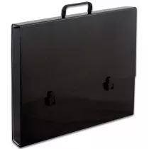 Penmate Teczka z r�czk� A3 czarna 5 cm