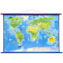 wiat Modego Odkrywcy. Mapa cienna