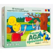 Historyjki obrazkowe. Papuga Aga opowiada. Cz 1
