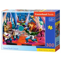 Puzzle 300 el. Animal Rock Concert Castorland