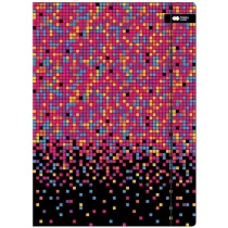 Happy Color Teczka kartonowa z gumk� - Pixi disco, 24x31cm