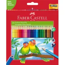 Faber-Castell Kredki Eco Colour + temper�wka 24 szt.