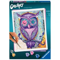 Malowanie po numerach CreArt - Sowa Ravensburger