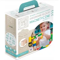 Klocki drewniane Basic Colour 50 szt
