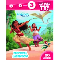 1, 2, 3, czytasz ty! Poziom 3. Festiwal latawcw. Disney Vaiana. Skarb oceanu