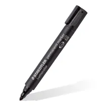 Staedtler Marker wodoodporny Lumocolor, czarny, okr�g�y