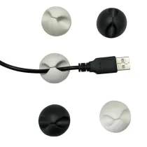 D.rect Uchwyt do kabli samoprzylepny