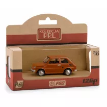 Kolekcja PRL Fiat 126p brzowy Daffi