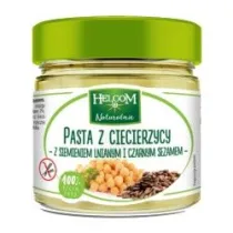 Helcom Pasta z ciecierzycy z siemieniem i sezamem 190 g