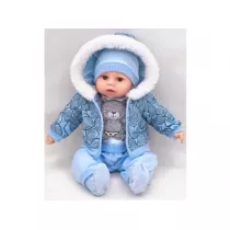 Lalka bobas 45cm z dwikiem w pudeku Adar