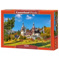 Puzzle 500 el. Zamek Peles Rumunia Castorland
