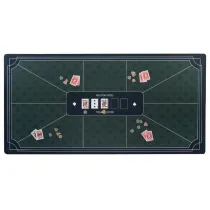 Mata do pokera zielona (180x90cm)