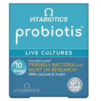 Vitabiotics Probiotis Live Cultures probiotyk suplement diety 30 kaps.