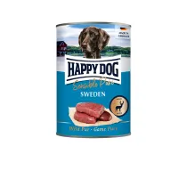 HappyDog Puszka dla psa - Sweden (dziczyzna) 400 g