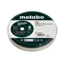Metabo Tarcza metal 125 x 1,0 x 22mm inox / puszka 10 szt.