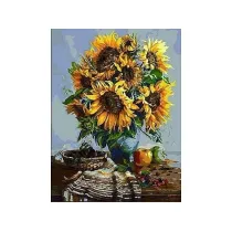 Adar Malowanie po numerach - S�oneczniki 30x40cm