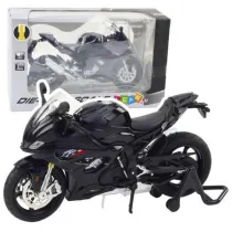 Motocykl metalowy ze wiat kem i dwikiem 1:12 Leantoys