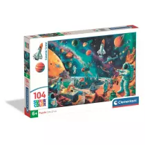 Puzzle 104 Super Kolor Cosmic Crew Clementoni