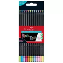 Faber-Castell Kredki tr�jk�tne Black Edition 12 szt.