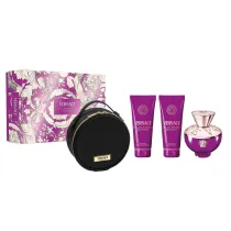 Versace Zestaw Dylan Purple Pour Femme Woda perfumowana + Balsam do cia�a + �el pod prysznic + Kosmetyczka 100 ml