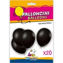 Balony czaren 26cm 20 szt
