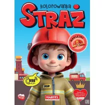 STRA kolorowanka z naklejkami