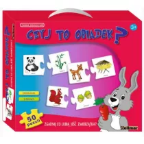 Puzzle edukacyjne 50 el. Czyj to obiadek? Sellmar