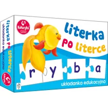 Puzzle Ukadanka edukacyjna. Literka po literkce Kukuryku