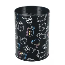 Skarbonka metalowa okr�g�a Kitty holograf STARPAK 536634