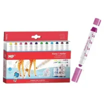 Mp Main Paper Flamastry z piecz�tkami 12 szt.