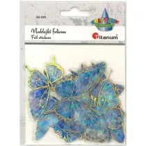 Titanum Naklejki foliowe motyle 10 wzorw 20 szt