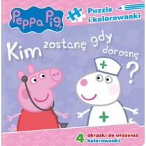 Puzzle i kolorowanki. Peppa Pig. Kim zostan�