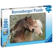 Puzzle 150 el. XXL Konie Ravensburger