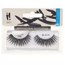 Ibra Para sztucznych rzs na pasku Glam 700 Black
