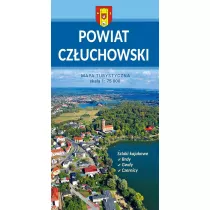 Mapa turystyczna Powiat Czuchowski 1:75 000