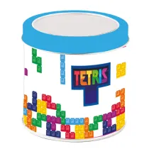 Pulio Zegarek analogowy w puszce Tetris