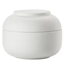 Zone Denmark Pojemnik azienkowy z pokrywk Sensu White 34948