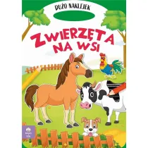 Teczka zwierz�ta na wsi z pod�jnymi naklejkami