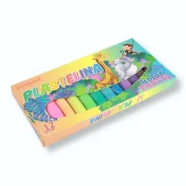 Plastelina 12 kolorw pastel