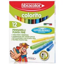 Fibracolor Pisaki Colorito 2,6mm 12 szt.