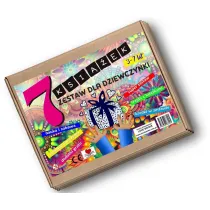 7 ksi��ek zestaw dla dziewczynki 3-7 lat