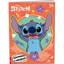Stitch. Kolorowanka z Naklejkami