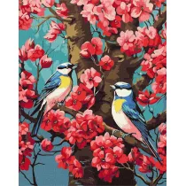 Ideyka Malowanie po numerach - Zapach kwitn�cych kwiat�w 40x50cm