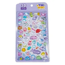 Kiddisvit Naklejki 3D Crystal Rybki