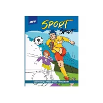 Kolorowanka - pocz kropki. Sport