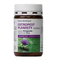 Kruterhaus Sanct Bernhard Ostropest Plamisty Suplement diety 90 kaps.