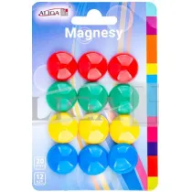 Aliga Magnesy 2cm 12szt/blist MG-6059